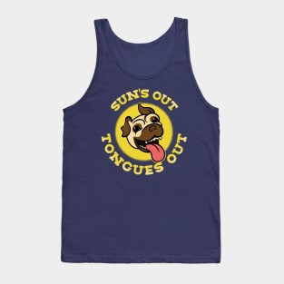 Sun's Out Tongues Out Tank Top